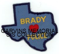 TEXAS,BRADY POLICE 1